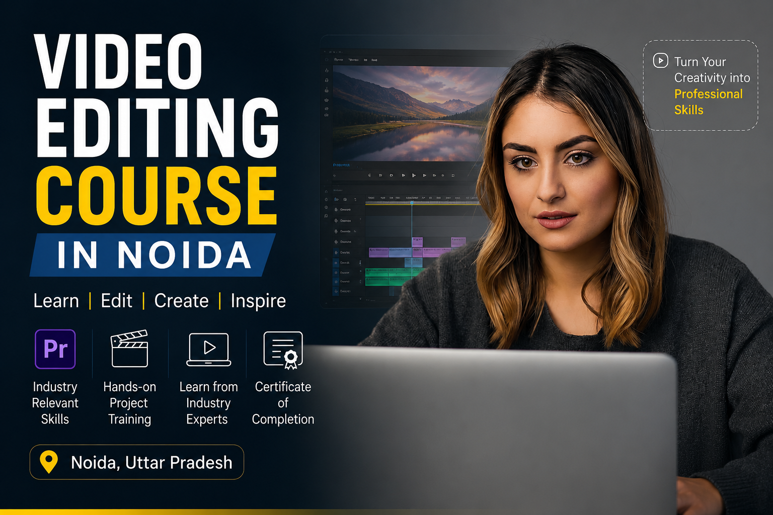 Best Video Editing Course in Noida (2026) — Complete Guide