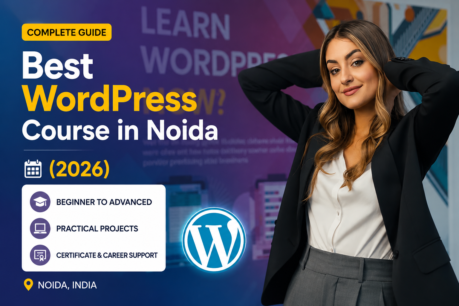 Best WordPress Course in Noida (2026) — Complete Guide